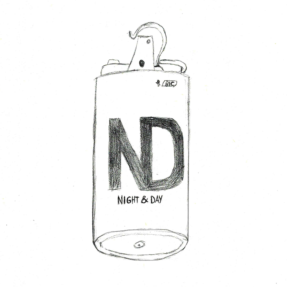 Dessin d'une capsule de bière