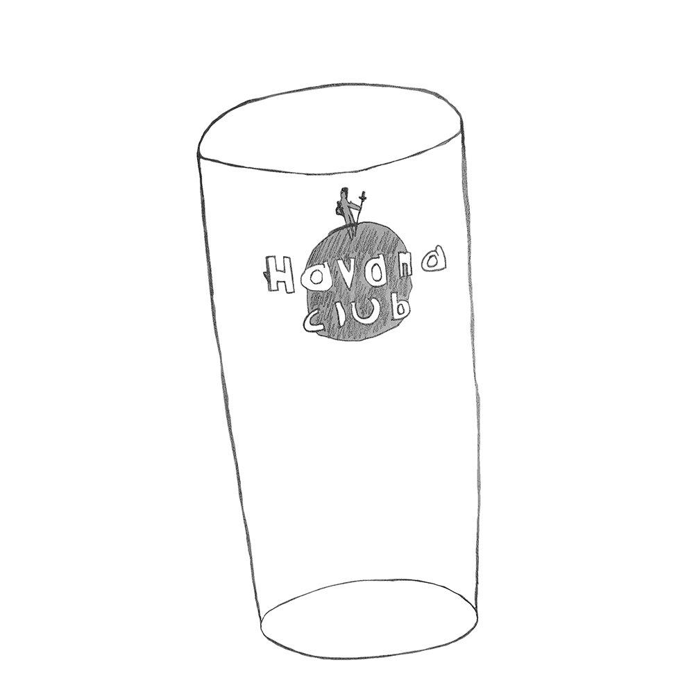 Dessin d'une capsule de bière